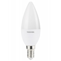 Lâmpada Toshiba LED E-CORE 4.5W - E14 - 2700k - Vela