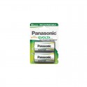 Pilha Panasonic recarregavel Evolta - R20 2050Mah BL2