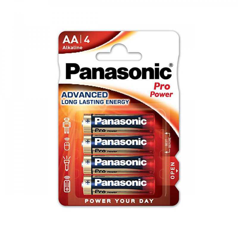 Pilha Panasonic Pro Power LR06 BL4 Pilha Panasonic Pro Power LR06 BL4