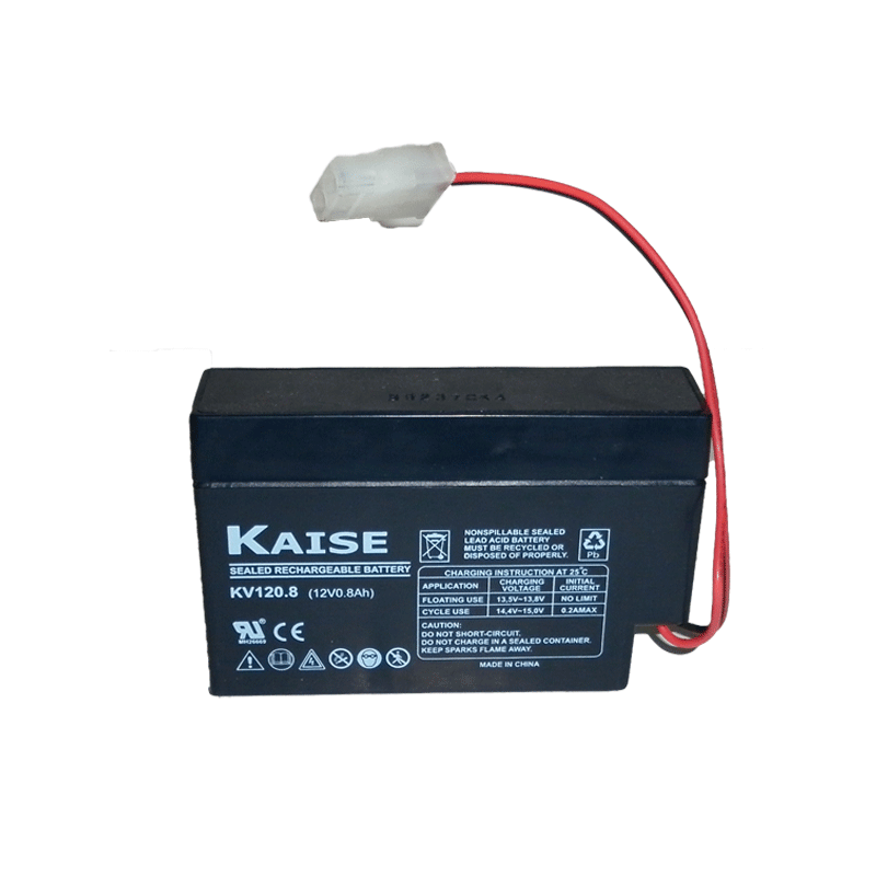 Bateria Kaise Standard 12V 0,8Ah Terminal T9 Bateria Kaise Standard 12V 0,8Ah Terminal T9