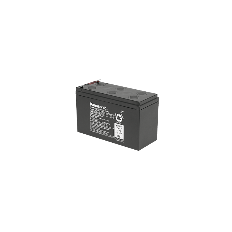 Bateria Panasonic 12V 7,2Ah Terminal F1 Bateria Panasonic 12V 7,2Ah Terminal F1