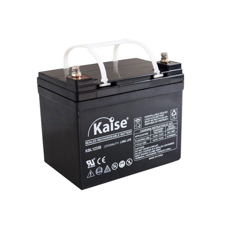 Bateria Kaise Long Life 12V 33Ah Terminal F11 Bateria Kaise Long Life 12V 33Ah Terminal F11