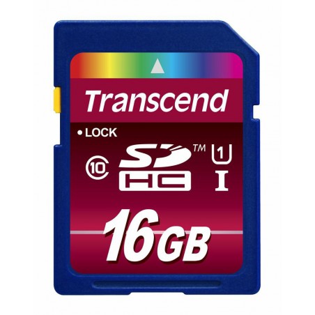 Cartão Transcend SDHC 16 Gb...