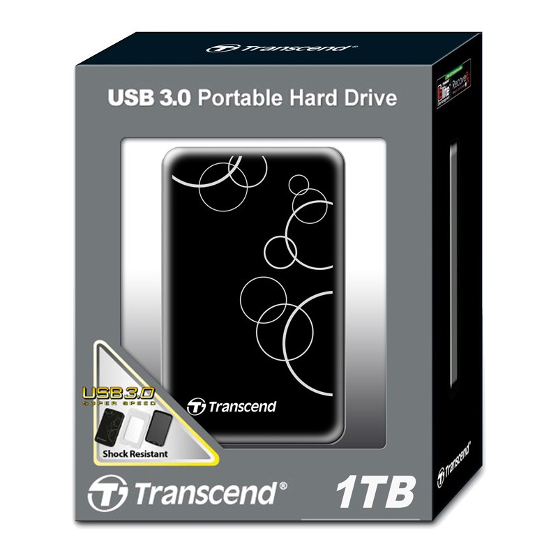 Disco externo Transcend anti choque 2,5" USB 3.0 -  1 Tb