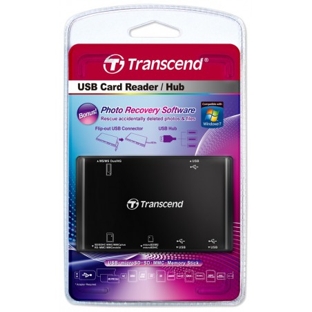 Leitor de cartões e flash USB Transcend USB 2.0 RDP5K