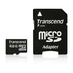 Cartão Transcend Micro SDHC CARD 4Gb - class 10