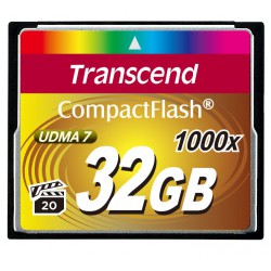 Cartão Transcend Compact Flash 32 Gb - 1000x
