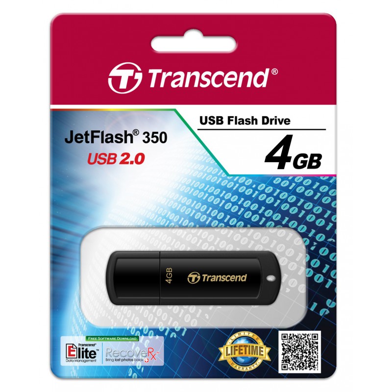Pen drive Transcend JetFlash 350 - 4 Gb