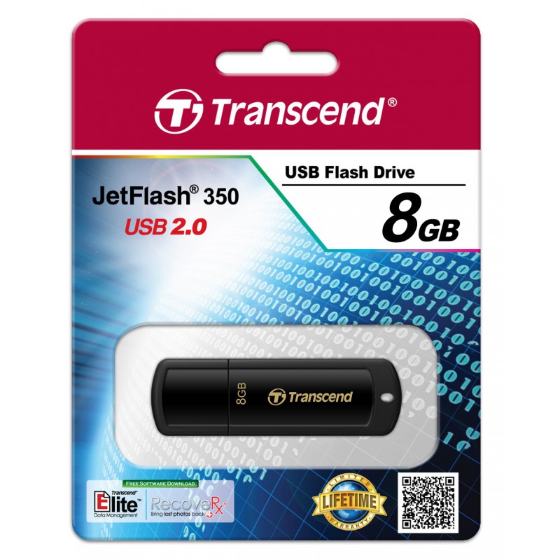 Pen drive Transcend JetFlash 350 - 8 Gb