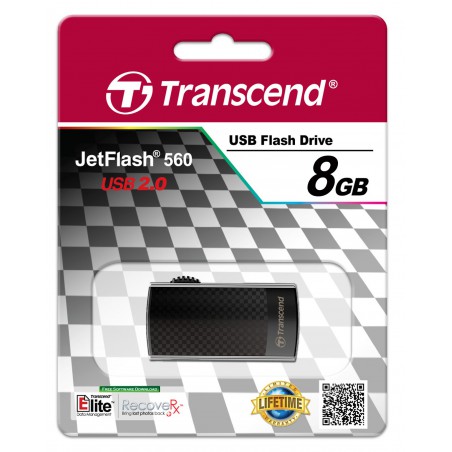 Pen drive Transcend JetFlash 560 - 8 Gb