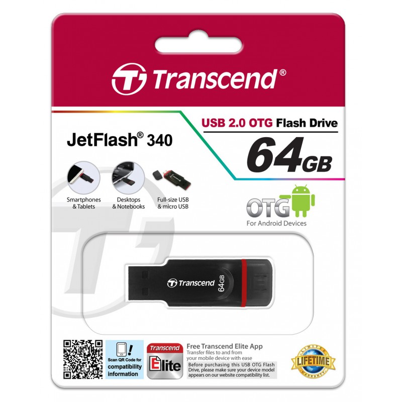 Pen drive Transcend JetFlash 340 - 64 Gb
