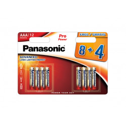 Pilha Panasonic Pro Power LR03 BL8+4
