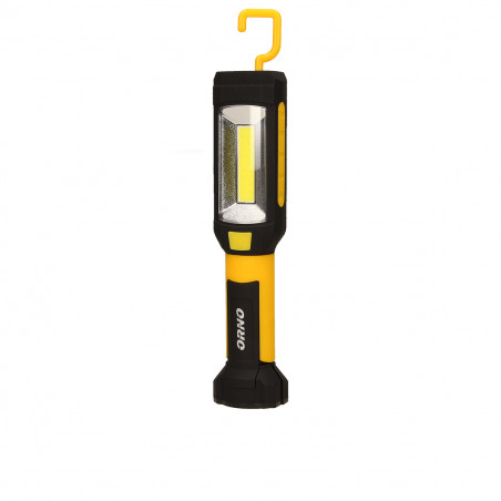 Lanterna de Trabalho ORNO - 3 x AAA (não incluidas), 3W COB+ 3 LED, Magnetico / pendurar