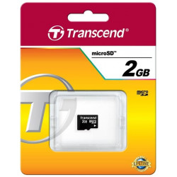 Cartão Transcend Micro SD 2 Gb - Sem caixa e adaptador