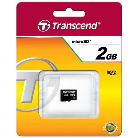 Cartão Transcend Micro SD 2 Gb - Sem caixa e adaptador