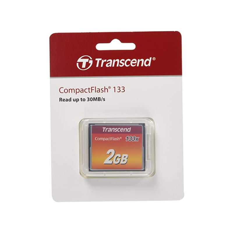 Cartão Transcend Compact Flash 2 Gb - 133X
