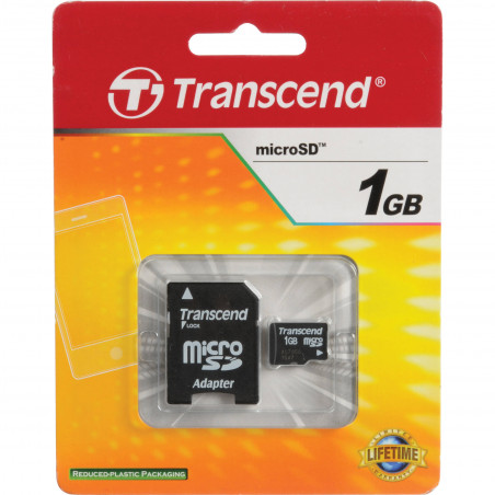 Cartão Transcend Micro SD 1 Gb