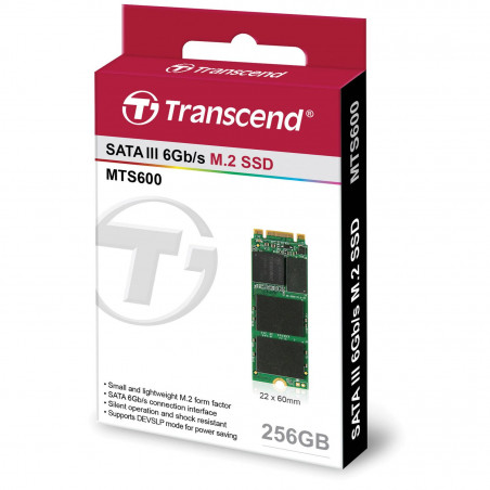 Disco Transcend SSD SATA III - 256 Gb