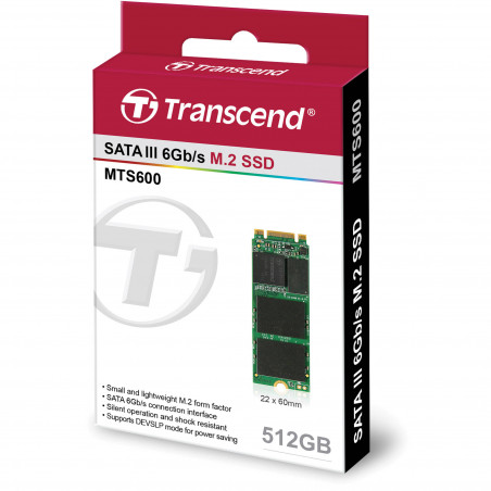 Disco Transcend SSD SATA III - 512 Gb