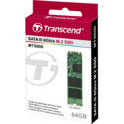 Disco Transcend SSD SATA III - 64 Gb