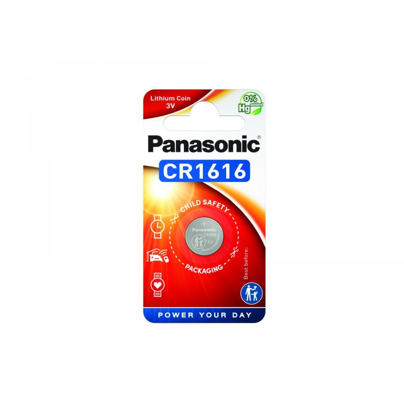 Pilha Panasonic Lítio Botão CR1616 BL1