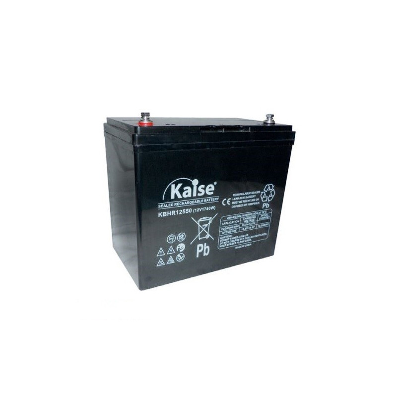 Bateria Kaise High Rate 12V 1740W Terminal M6