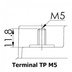 Bateria Panasonic 12V 42Ah Terminal TP M5