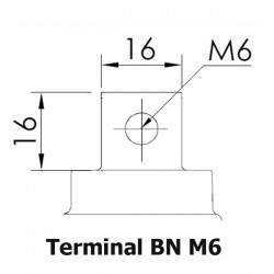 Bateria Panasonic 12V 38Ah Ciclica Terminal BN M6