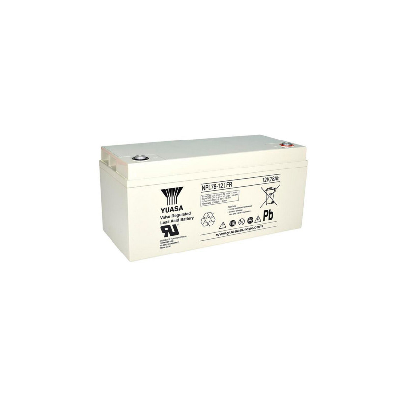 BATERIA YUASA LONG LIFE 12V 78AH TERMINAL M8