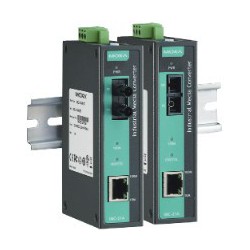 Conversor Compacto Industrial Ethernet-Fibra Moxa